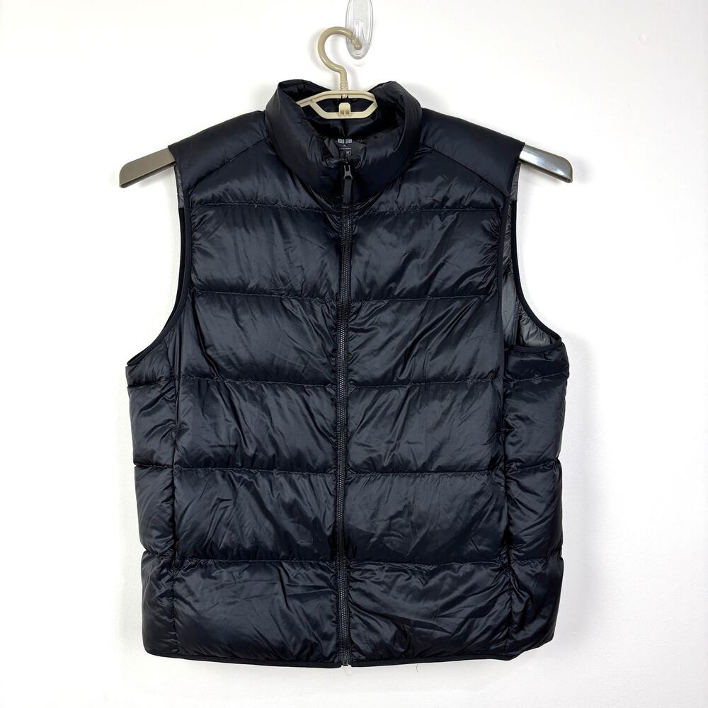 Uniqlo Ultra Light Down Men's XL Black Puffer Packable Vest